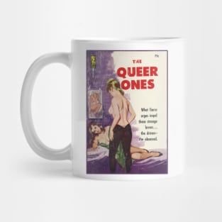 THE QUEER ONES - vintage retro LGBTQIA book art Mug